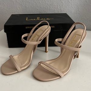 Lulu Nude Heels